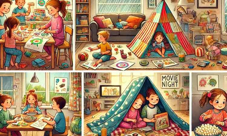 Slechte zomer met veel regen: wat doe jij met je kinderen?