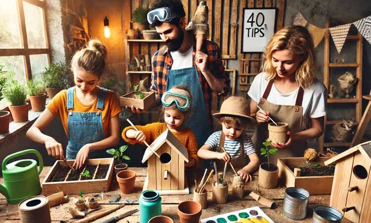 Klussen met kinderen: 40 creatieve ideeën voor elke leeftijd